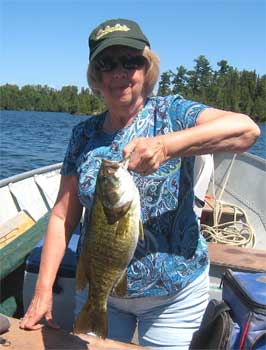 GIANT Trophy Smallmouth Bass Fishing at Fireside Lodge in Canada